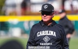 South Carolina Gamecocks baseball coach Paul Mainieri during the Milwaukee game on Feb. 22, 2025 (Katie Dugan | GamecockCentral.com)
