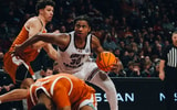 South Carolina men's basketball player Collin Murray-Boyles during the Texas game on Feb. 22, 2025 (Jackson Randall | GamecockCentral.com)