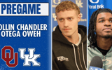 Collin Chandler, Otega Oweh preview Oklahoma Sooners