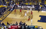 Nimari Burnett hits a buzzer-beater to send Michigan past Rutgers