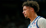 Kansas guard Zeke Mayo