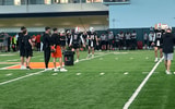 Carson Beck miami spring practice march 3