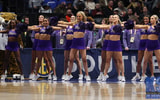 LSU cheerleaders perform at the SEC Tournament - Dr. Michael Huang, Kentucky Sports Radio