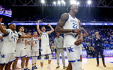 Amari Williams addresses Kentucky fans after the win over LSU on Senior Night - Dr. Michael Huang, Kentucky Sports Radio