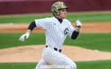 South Carolina Gamecocks' Henry Kaczmar against Morehead State during a game on March 9, 2025, at Founders Park in Columbia, S.C. (Katie Dugan/GamecockCentral.com)