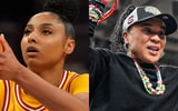 USC G JuJu Watkins, South Carolina HC Dawn Staley