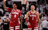 Alabama guards Labaron Philon and Mark Sears