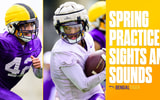 LSU football sights and sounds