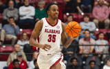 Alabama forward Derrion Reid