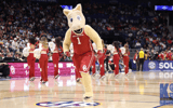 The Oklahoma mascot performs at the SEC Tournament - Photo by Dr. Micheal Huang, Kentucky Sports Radio