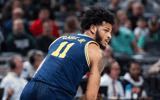 Michigan Wolverines basketball guard Roddy Gayle Jr. had a big impact in a win over Texas A&M. (Photo by Trevor Ruszkowski-Imagn Images)