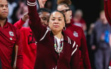 dawn-staley_54406053189_o-South Carolina Gamecocks womens basketball vs Indiana-Colonial-Life-Arena-Columbia-SC-March 23 2025-Credit Katie Dugan GamecockCentral