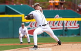 South Carolina Gamecocks pitcher Matthew Becker during an NCAA baseball game against Tennessee at Founders Park in Columbia, S.C., on March 30, 2025. (Katie Dugan/GamecockCentral.com)