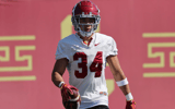 USC cornerback Kevin Longstreet during a spring practice with the Trojans