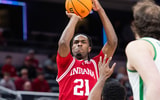 Indiana wing Mackenzie Mgbako, via Trevor Ruszkowski-Imagn Images