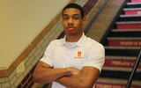 Jordan Thomas by Mick Walker -- Lettermen Row --