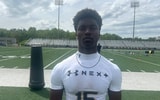 South Carolina WR target Khristian Jackson at the Under Armour Next camp series in Charlotte (Photo: Chris Clark | GamecockCentral.com)