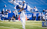 Kentucky WR David Washington at the Spring Showcase, via Aaron Perkins, KSR