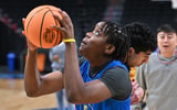NCAA Womens Basketball: NCAA Tournament Spokane Regional Practice
