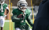 Michigan State RB Brandon Tullis (photo via Dane Robinson)