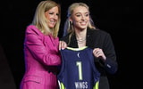 Dallas Wings guard Paige Bueckers at the 2025 WNBA Draft