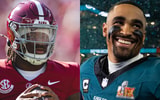QBs Jalen Milroe, Jalen Hurts