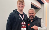2027 OT Matt Erickson at Nebraska with Matt Rhule