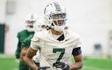 Michigan State cornerback Joshua Eaton (photo by Dane Robison for SpartanMag.com).