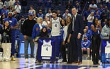 Koby Brea and his family on Senior Night at Rupp Arena - Photo by Dr. Michael Huang, Kentucky Sports Radio