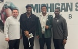 Michigan State CB target TJ Umenyiora on unofficial visit alongside his father, former NFL DL Osi Umenyiora