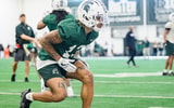Michigan State wide receiver Chrishon McCray (photo by Dane Robison for SpartanMag.com).