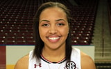 South Carolina women's basketball alum Tiffany Davis. Photo by: Paul Collins | GamecockCentral