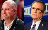 Nebraska AD Troy Dannen, Jeff Long (CFP Selection Committee)