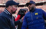 Ohio State HC Ryan Day, Michigan HC Sherrone Moore