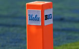 UCLA and Big Ten logo on a pylon