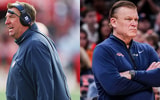 Illinois football coach Bret Bielema and men's basketball coach Brad Underwood