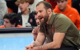 Oklahoma State wrestling coach David Taylor gives epic reaction to Nikola Jokic shot in NBA playoffs