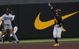 The Hawkeyes fell to Oregon on Friday night at Duane Banks Field. (Photo by Dennis Scheidt)