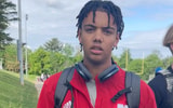 Nebraska QB commit Trae Taylor repping the Huskers at Elite 11