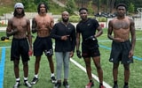 Jorden Edmonds, Dijon Lee and Cam Calhoun, Alabama