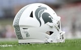 Michigan State football helmet (1)