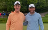 Peyton Manning, Scottie Scheffler (2025 Workday Golden Bear Pro-Am)