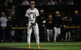 Anthony Watts will enter the transfer portal out of Iowa. (Photo by Dennis Scheidt)
