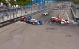 Louis Foster IndyCar Detroit wreck
