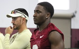Daylen Green at Florida State camp (Matt LaSerre:Warchant)