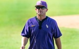LSU HC Jay Johnson is looking to get back to Omaha (Photo: SCOTT CLAUSE/USA TODAY Network / USA TODAY NETWORK)