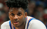 Kansas' KJ Adams