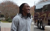 Four-star DB Samari Matthews at Florida State (Matt LaSerre/Warchant.com)