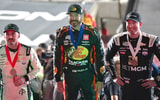 NASCAR podium