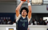 Oakland Soldiers’ Tyran Stokes (4) shoots a free throw during a game at Nike EYBL at the Memphis Sports & Events Center on Saturday, May 17, 2025 | Chris Day/The Commercial Appeal / USA TODAY NETWORK via Imagn Images